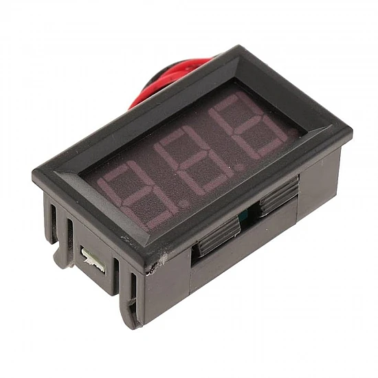 Two-wire DC 5V-120V digital 0.56" Red display voltmeter