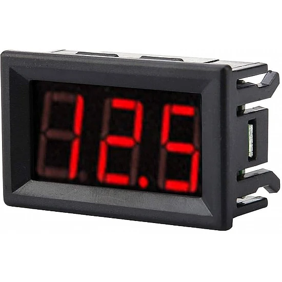 Two-wire DC 5V-120V digital 0.56" Red display voltmeter