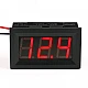 Two-wire DC 5V-120V digital 0.56" Red display voltmeter