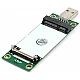 USB to MINIPCIE 4G module adapter board with SIM/UIM card holder