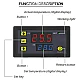 W3230 High Precision 12v Temperature Controller Digital Display Thermostat Module