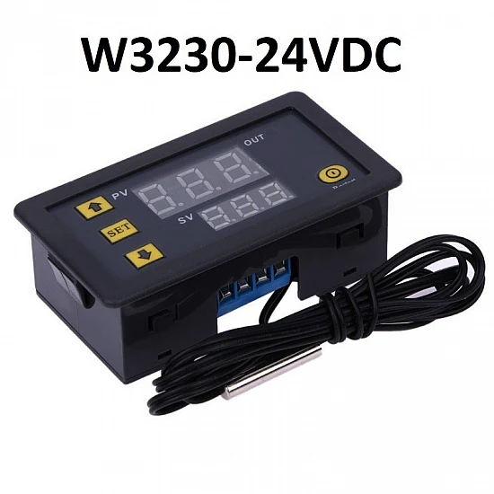 W3230 High-Precision Digital Temperature Controller - DC 24V Thermostat Module