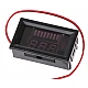 Waterproof 12V-60V Universal Battery Capacity & Voltmeter - Red Display