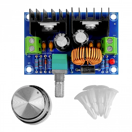 XH-M401 XL4016E1 DC-DC Step-Down Buck Converter - 8A 200W Regulator
