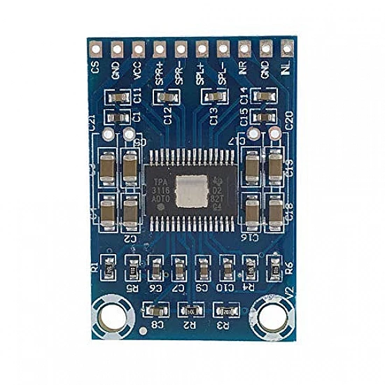 XH-M562 Ultra-micro Version TPA3116D2 Dual Channel 50W Digital Audio Amplifier Board