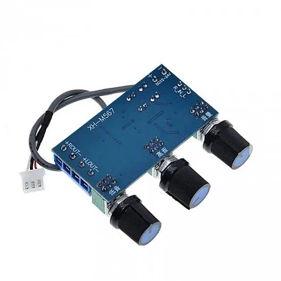XH-M567 TPA3116D2 Digital Power Amplifier Board - 80W+80W Stereo with Tone Control