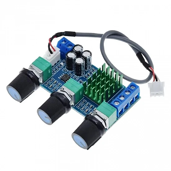 XH-M567 TPA3116D2 Digital Power Amplifier Board - 80W+80W Stereo with Tone Control