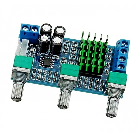XH-M567 TPA3116D2 Digital Power Amplifier Board - 80W+80W Stereo with Tone Control
