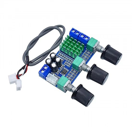 XH-M567 TPA3116D2 Digital Power Amplifier Board - 80W+80W Stereo with Tone Control
