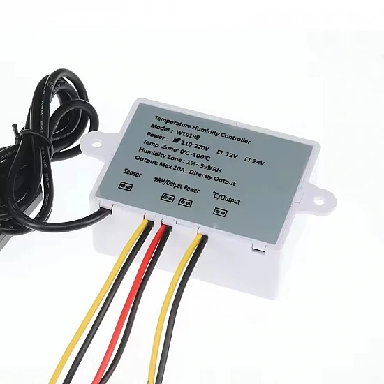 XK-W1099 Dual Digital Temperature and Humidity Controller 110-220V