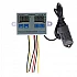 XK-W1099 Dual Digital Temperature and Humidity Controller 12V DC