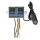 XK-W1099 Dual Digital Temperature and Humidity Controller 12V DC