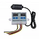 XK-W1099 Dual Digital Temperature and Humidity Controller 24V DC