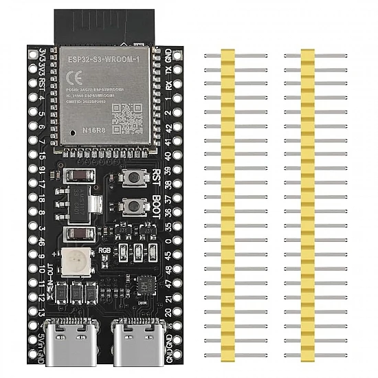 YD-ESP32-S3 N16R8 Development Board - 16MB Flash 8MB PSRAM Dual USB-C