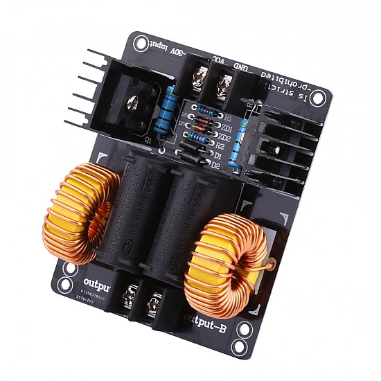 ZVS Tesla Coil Power Supply Tapless High Voltage Generator Driver Board 