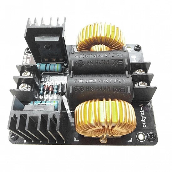 ZVS Tesla Coil Power Supply Tapless High Voltage Generator Driver Board 