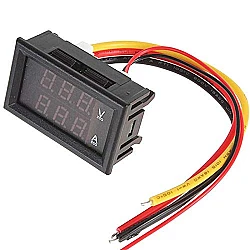 0.28inch DC 100V 10A LED Digital Voltmeter Ammeter 
