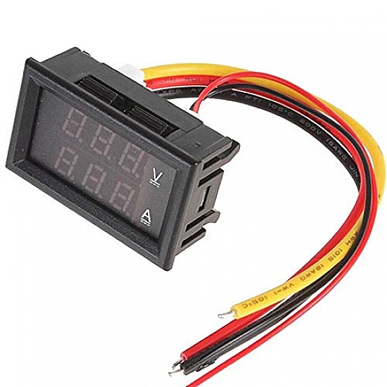 0.28inch DC 100V 10A LED Digital Voltmeter Ammeter