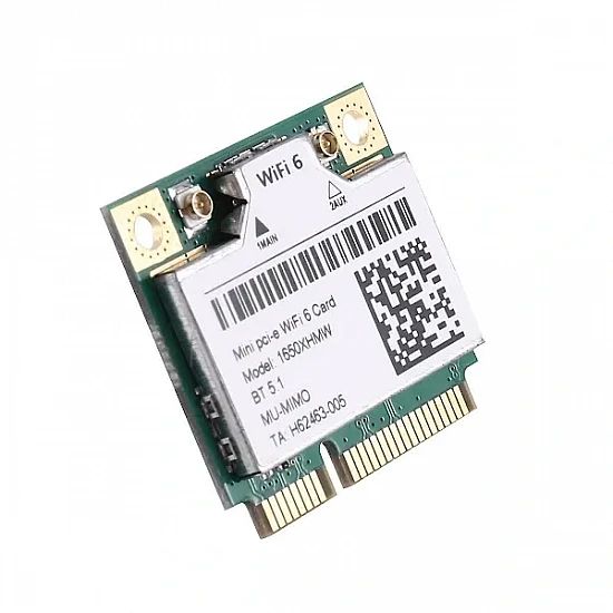 1650XHMW AX200 Dual Band WiFi 6 Mini PCI-E Card with Bluetooth 5.1
