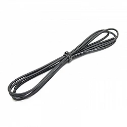 22AWG High Quality Black Silicon Wire - 1 Meter