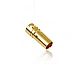 3.5mm Gold Plated Female Cross Bullet Banana Connector