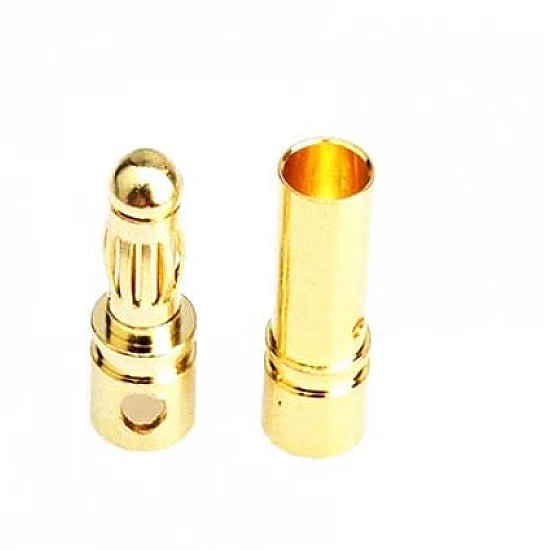 3.5mm Gold Bullet Banana Connector Plug For ESC Battery Motor - Other - Multirotor