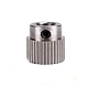 36 Teeth MK7/MK8 Stainless Steel Extruder Feed Wheel