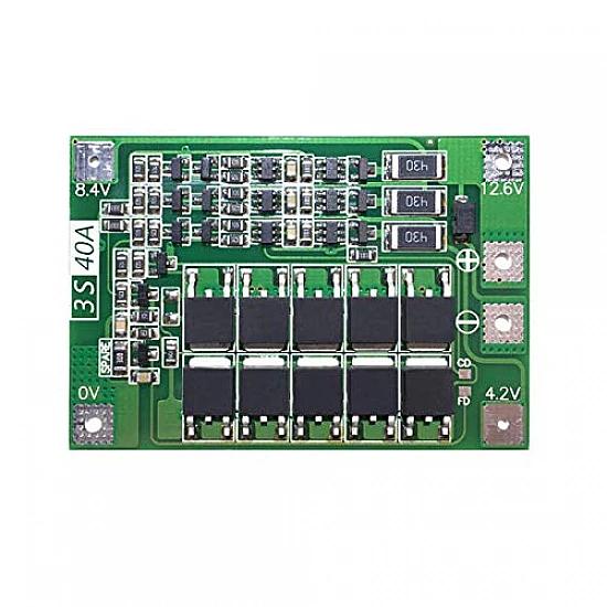 3S 11.1V 12.6V 40A 18650 Lithium Battery Protection Board Enhanced version