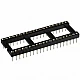 40 Pin Wide Machine tooled IC Socket (Round IC Base)