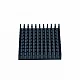 40x40mm Black Aluminum Heatsink Radiator Cooler
