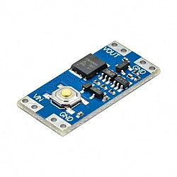 10A Single Button Latching Electronic Switch Module - Wide Voltage