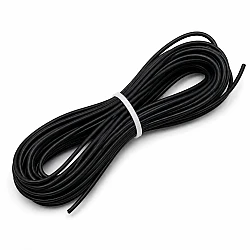 24 AWG UL1569 Hook-Up Wire 1569-T24-07GP Black 1m