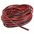 14/38 Twin Parallel Speaker Wire Red/Black TP1438GP 1m