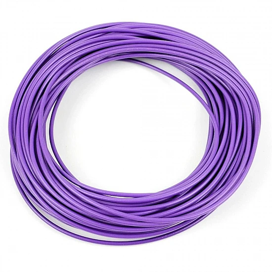 26AWG Purple Hook-Up Wire 1569-T26-07GP - 1 Meter