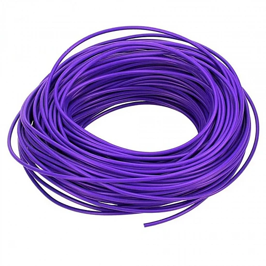 26AWG Purple Hook-Up Wire 1569-T26-07GP - 1 Meter