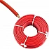 1 sq.mm Flexible Copper Wire 32/0.2 Red 13A B100gp
