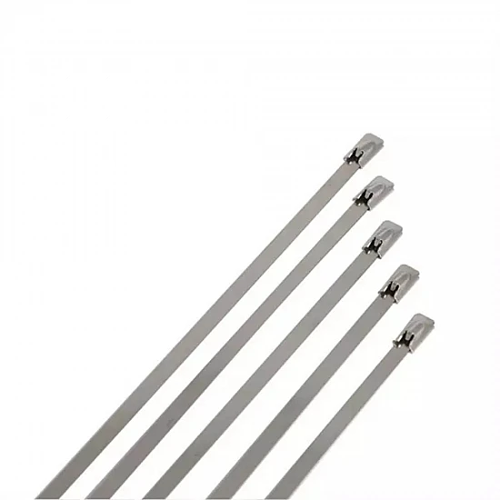 200x4.6mm Uncoated Stainless Steel Ball Lock Cable Tie