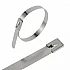 300 x 4.6 mm Ball Lock Stainless Steel Cable Tie