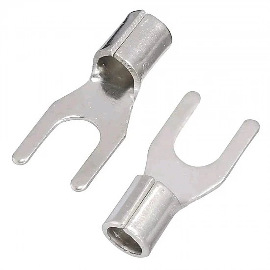 TTRNB1-3.7S Copper Spade Terminal for  0.5-1.5 sqmm wire range M3.7