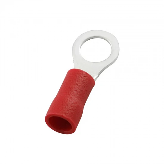 TTRVBL1-3.7 Insulated Ring Lug Red (For 1.5mm² / 16 AWG)