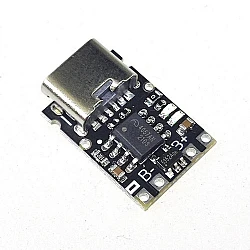 Type-C 5V to 4.2V TP4057 Lithium Battery Charge & Discharge Protection Module