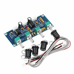 XH-A901 NE5532 Audio Tone Board Preamplifier DC 12V-24V