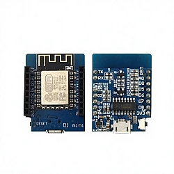 D1 Mini NodeMCU ESP8266 WiFi Board (Soldered Headers) with Micro USB