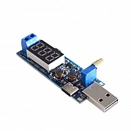USB Type-C DC-DC Adjustable Boost Power Supply Module 5V to 24V