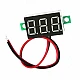 0.36 Inch Mini Digital Voltmeter DC 2.7V-32V Green