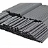 127 Pcs Black Heat Shrink Tubing Kit 2:1 Shrink Ratio