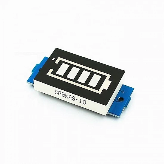 7S 29.4V Lithium Battery Capacity Indicator Module Blue