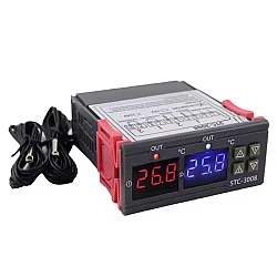 STC-3008 Dual Digital Temperature Controller 12V DC