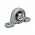 KP001 12mm Bore Pillow Block Bearing Zinc Alloy Vertical Support