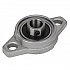 KFL000 10mm Zinc Alloy Flange Bearing Block Support